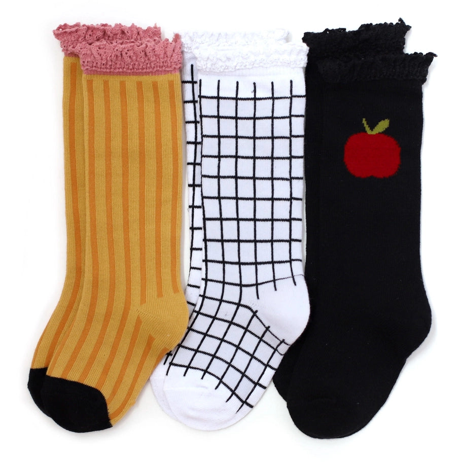 Back to School Knee High Sock