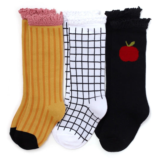 Back to School Knee High Sock